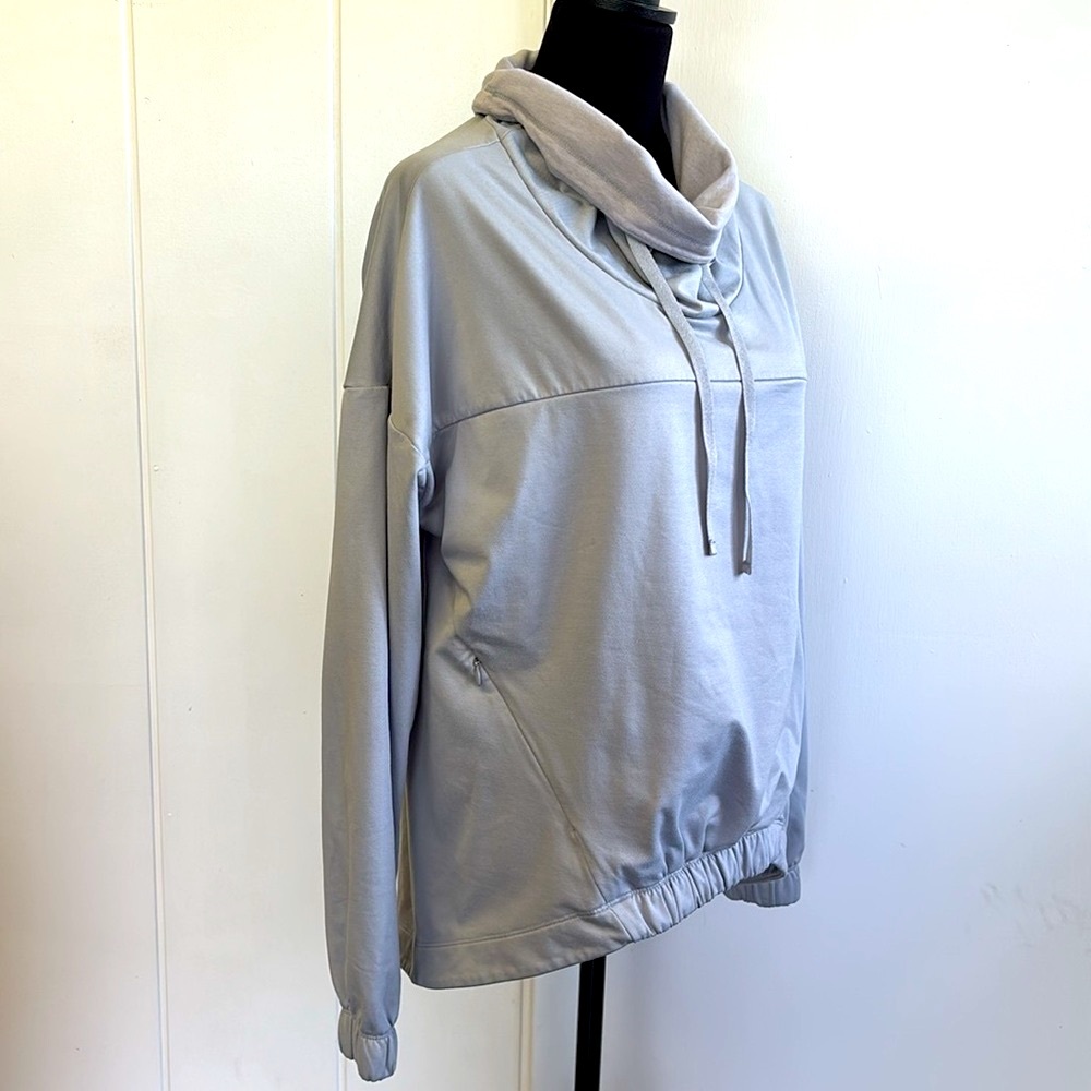 -Fabletics Europa Pullover Cowl Neck Stone Women’… - image 6